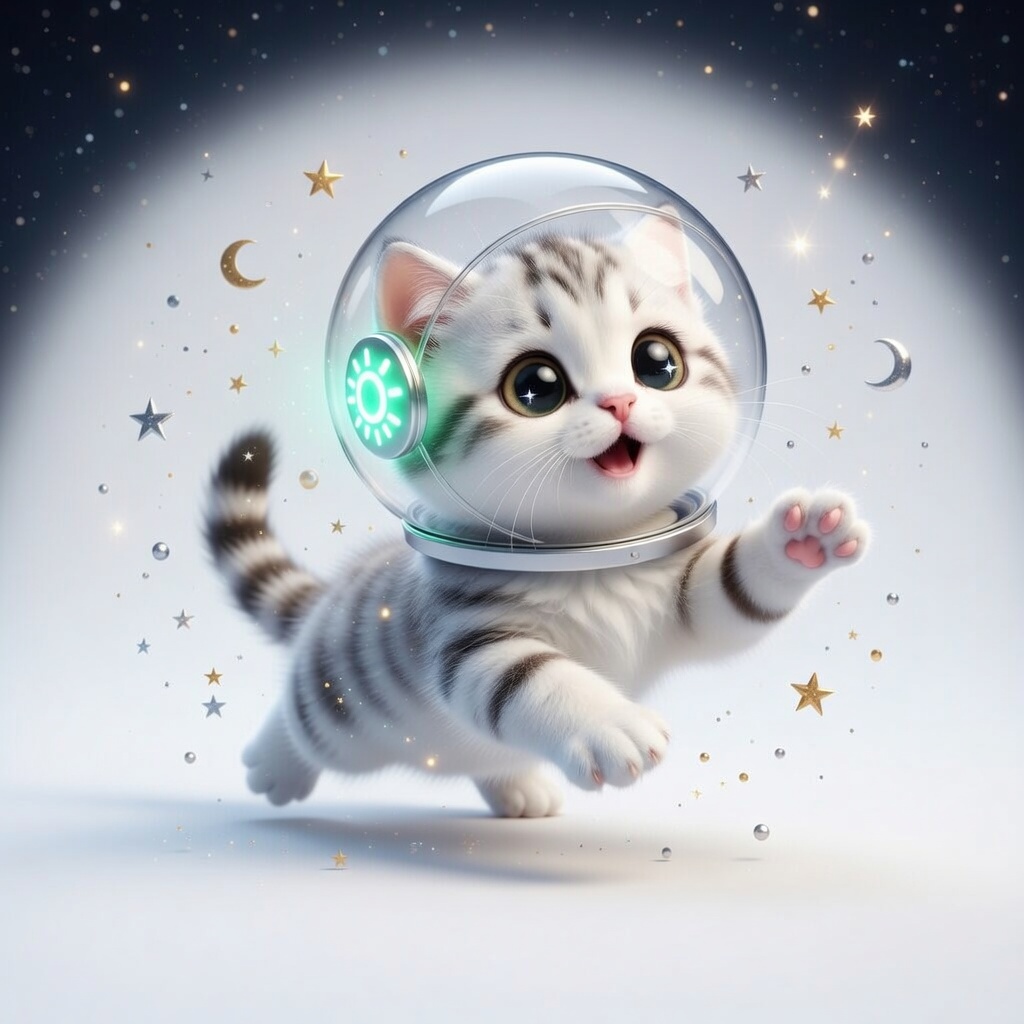 Chubana Astronaut Kitten